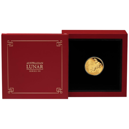 Zlatá mince 1/10 Oz Lunar Series III Year of the Rabbit 2023 Proof