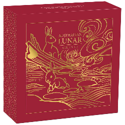 Zlatá mince 1/10 Oz Lunar Series III Year of the Rabbit 2023 Proof