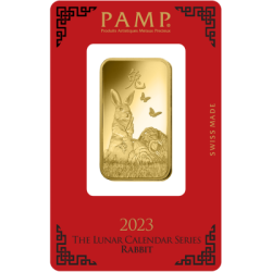 Zlatý slitek 1 Oz PAMP...