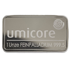 Palladiový slitek 1 Oz Umicore