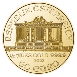 Zlatá mince 1/2 Oz Wiener Philharmoniker 2023