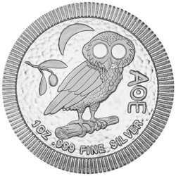 Stříbrná mince 1 Oz Sova z...