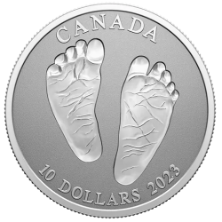 Stříbrná mince 1/2 Oz Welcome to the world 2023 proof "Vítej na světě"
