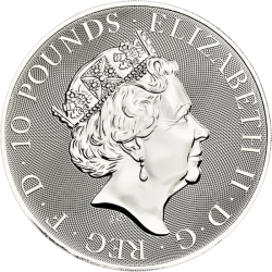 Stříbrná mince 10 Oz The Queen’s Beasts Yale of Beaufort 2020