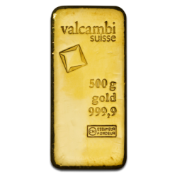Zlatý slitek 500 g Valcambi...