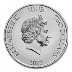 Stříbrná mince 1 Oz Strýček Skrblík 2022