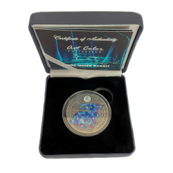 Stříbrná mince 1 Oz Azure Water Rabbit 2023 Kolorováno