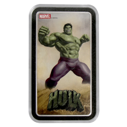 Stříbrný slitek 1 Kg Marvel Hulk 2021