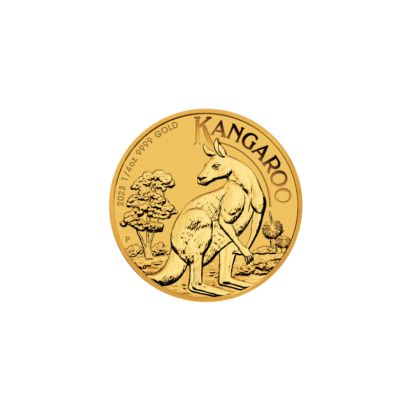 Zlatá mince 1/4 Oz Kangaroo 2023