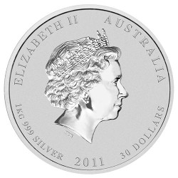 Stříbrná mince 1 Kg Lunar Series II Year of the Rabbit 2011