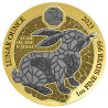 Stříbrná mince 1 Oz Black Rabbit 2023 Kolorováno