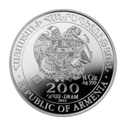 Stříbrná mince 1/2 Oz Archa Noemova 2023