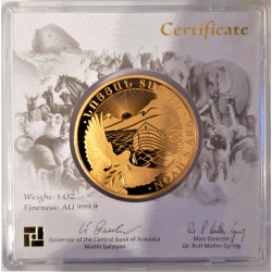 Zlatá mince 1 Oz Archa Noemova 2021