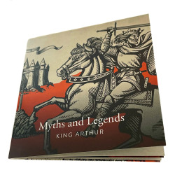 Stříbrná mince 2 Oz Mýty a legendy King Arthur 2023 (král Artuš) Proof