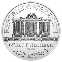 Stříbrná mince 1 Oz Wiener Philharmoniker 2019