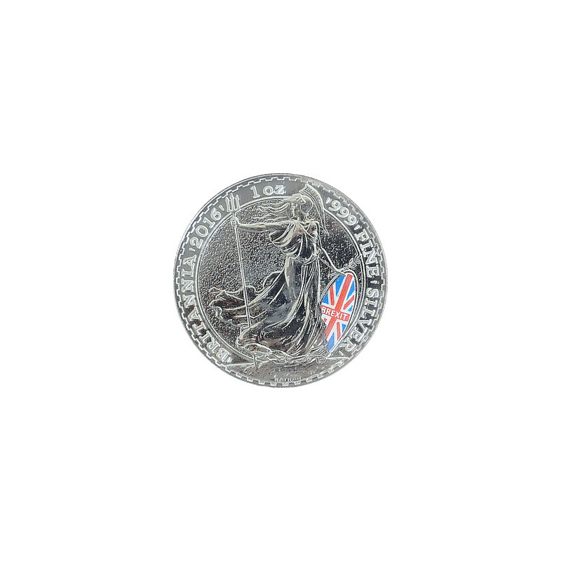 Stříbrná mince 1 Oz Britannia Brexit 2016