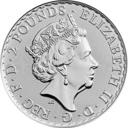Stříbrná mince 1 Oz Britannia Brexit 2016