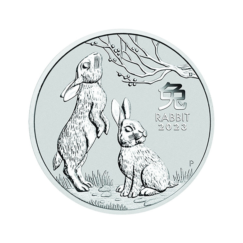 Stříbrná mince 1 Kg Lunar Series III Year of the Rabbit 2023