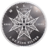 Stříbrná mince 1 Oz Maltese cross 2023 (Maltézský Kříž)