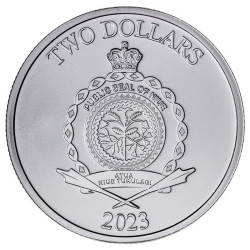 Stříbrná mince 1 Oz Řvoucí Lev 2022