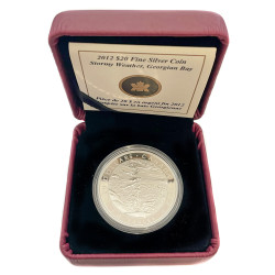 Stříbrná mince 1 Oz Bouřlivé počasí 2012