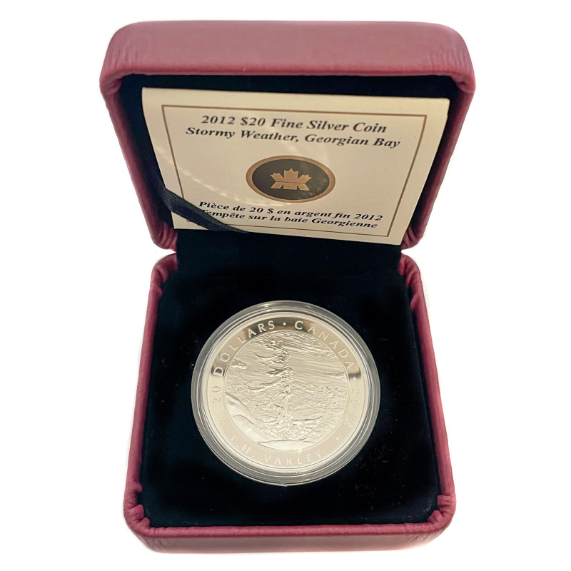Stříbrná mince 1 Oz Bouřlivé počasí 2012
