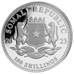 Stříbrná mince 1 Oz African Wildlife Leopard 2023