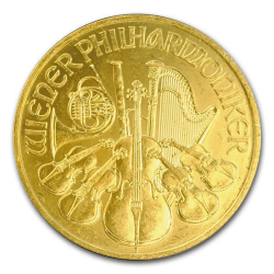 Zlatá mince 1 Oz Wiener Philharmoniker 2009