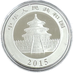 Stříbrná mince 1 Oz China Panda 2015