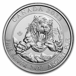 Stříbrná mince 2 Oz Ice Age...