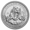 Stříbrná mince 2 Oz Ice Age Canada Šavlozubý tygr 2023