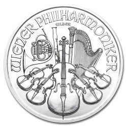 Stříbrná mince 1 Oz Wiener Philharmoniker různé roky