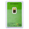 Zlatý slitek 1 g Valcambi green gold