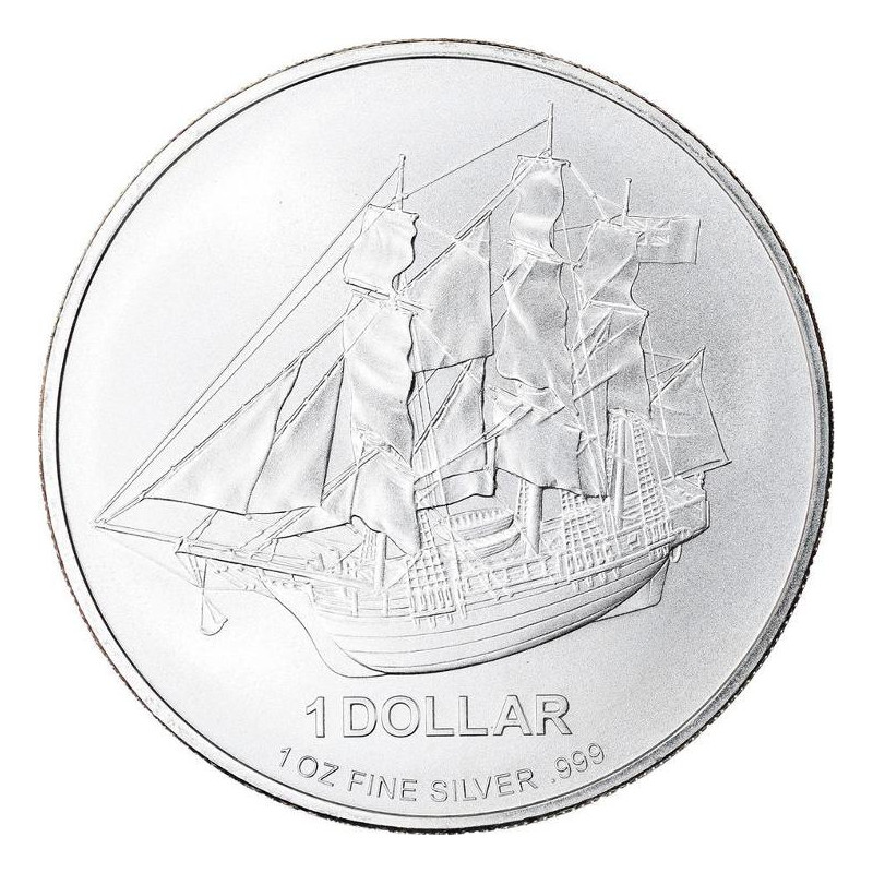Stříbrná mince 1 Oz Bounty 2010