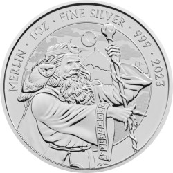Stříbrná mince 1 Oz Mýty a legendy - Merlin 2023