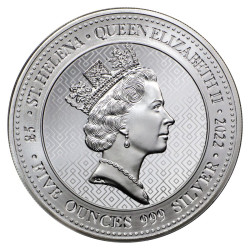 Stříbrná mince 5 Oz The Queen’s Virtues Truth Conquers All 2022