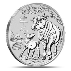 Stříbrná mince 2 Oz Lunar...