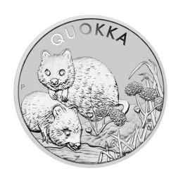 Stříbrná mince 1 Oz Australian Quokka 2022