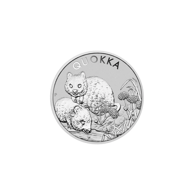 Stříbrná mince 1 Oz Australian Quokka 2022