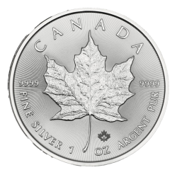 Stříbrná mince 1 Oz Maple Leaf různé roky