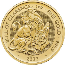 Zlatá mince 1 Oz The Royal Tudor Beasts Bull of Clarence 2023
