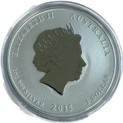 Stříbrná mince 1 Oz Lunar Series II Year of the Goat 2015