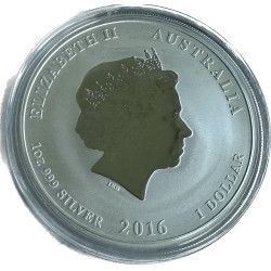 Stříbrná mince 1 Oz Lunar Series II Year of the Monkey 2016