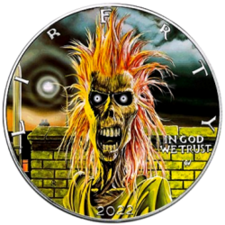 Stříbrná mince 1 Oz American Eagle 2022 Iron Maiden