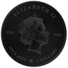 Stříbrná mince 1 Oz Burning Shamrock 2022 Kolorováno a Zlaceno