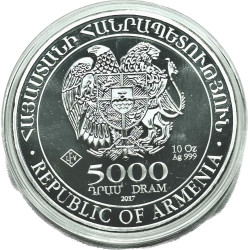 Stříbrná mince 10 Oz Archa Noemova 2017
