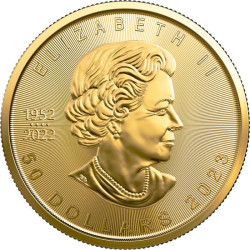 Zlatá mince 1 Oz Maple Leaf 2023