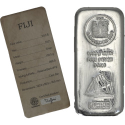 Stříbrná mince ve tvaru slitku 1 Kg Argor Heraeus Fiji