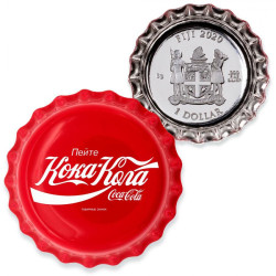 Stříbrná mince 6 g Coca-Cola cap 2020