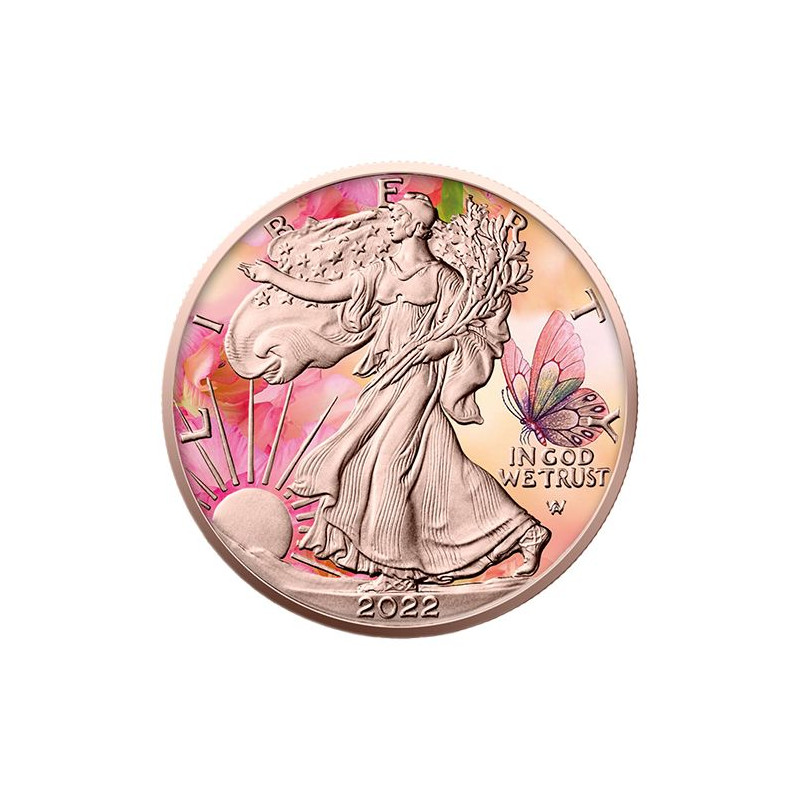 Stříbrná mince 1 Oz American Eagle Four Seasons Series Summer 2022